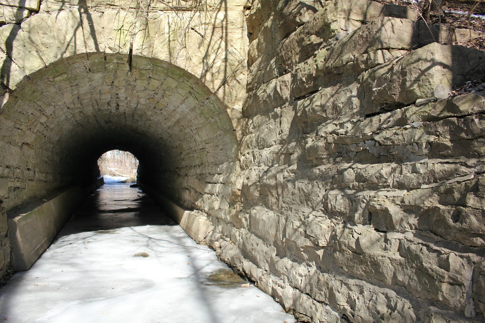 East abutment